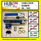 Kunci Loker Kait Camlock 30 mm Kunci Lemari Huben HL 103-30 Fitting dan Hardware Perabotan 1