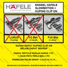 Engsel Sendok HAFELE Metalla SM 527 Full Bkk Softclose Fitting dan Hardware Perabotan 2