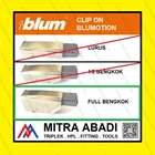 BLUMOTION soft close Engsel Blum Clip On - Full Bengkok Fitting dan Hardware Perabotan 1