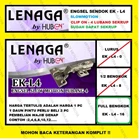 Engsel lemari HUBEN LENAGA engsel sendok LENAGA EK-16 (Full Bkk) Fitting dan Hardware Perabotan 1