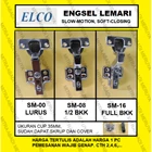 Engsel Lemari Engsel Sendok Slowmotion Engsel ELCO SM 00/08/16 Fitting dan Hardware Perabotan 1