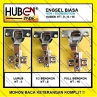 Engsel Lemari Engsel Sendok NON Slowmotion HUBEN HT - 0 / 8 / 16 Fitting dan Hardware Perabotan 1