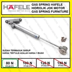 Gas Spring HAFELE Hidrolik Jok Motor 80 N Hidrolik Lemari Cabinet Fitting dan Hardware Perabotan 1