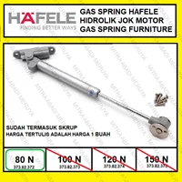 Gas Spring HAFELE Hidrolik Jok Motor 80 N Hidrolik Lemari Cabinet Fitting dan Hardware Perabotan