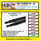 Rel Laci HUBEN 60 cm Double Track / Full Extension / Ball Bearing FE45 Fitting dan Hardware Perabotan 2