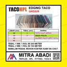GROSIR Edging TACO HPL 22/1 mm Solid / Polos Fitting dan Hardware Perabotan 1